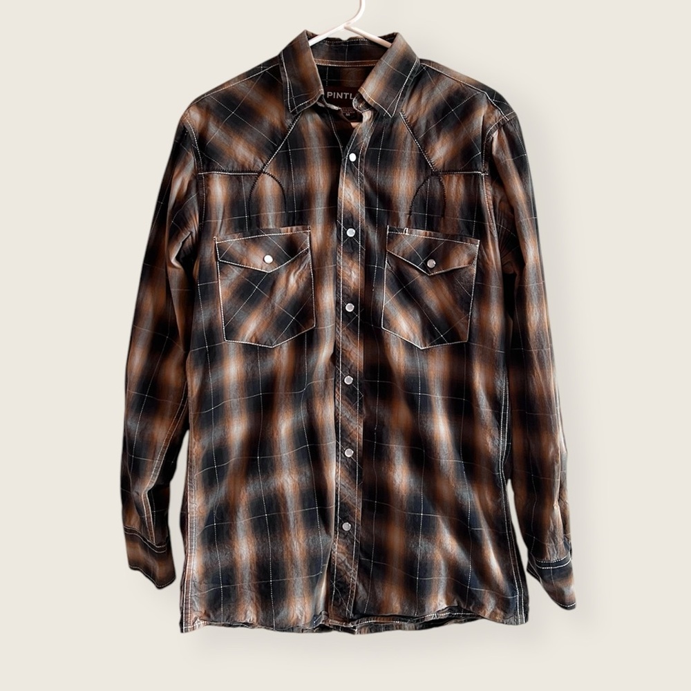 Pintler mens button down, Medium, EUC
